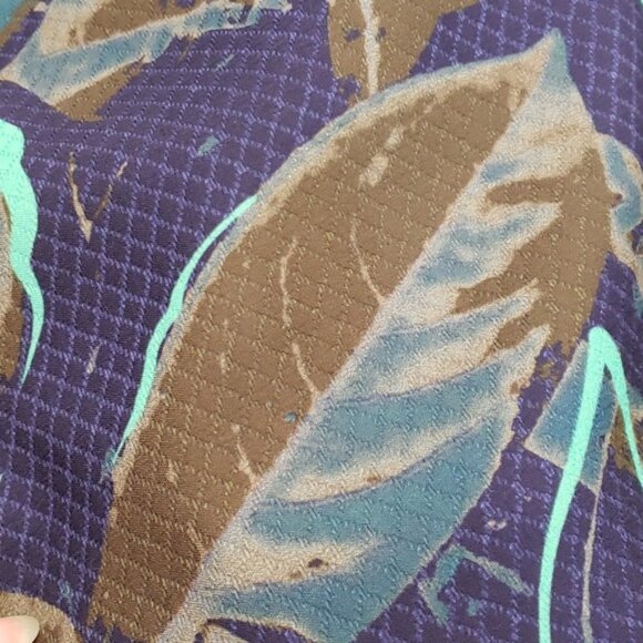 Closet London 50's silhouette sleeveless tropical print midi dress size 10 - Picture 6 of 11